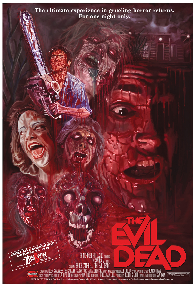 Poster 30x45cm Filmes Evil Dead A Morte Do Demonio 1