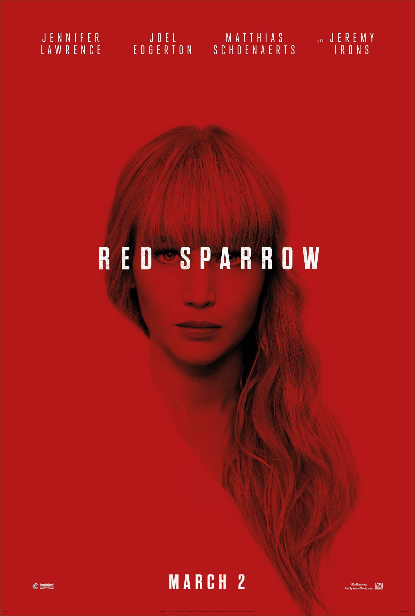 Crítica | Operação Red Sparrow