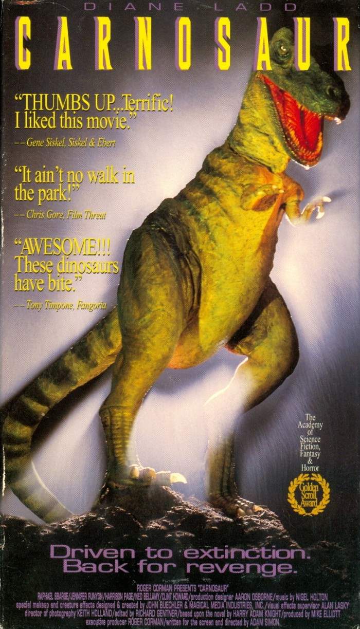 Poster Engraçado humor de desenho animado de T rex dinoss