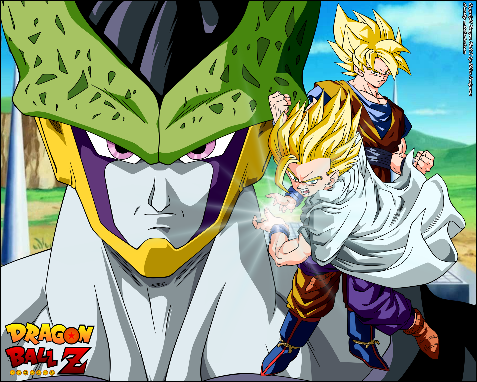 A evolução dos personagens de Dragon Ball Z através das sagas